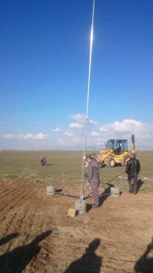 External lightning protection systems solar power plant application