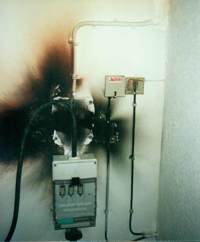 result of lightning