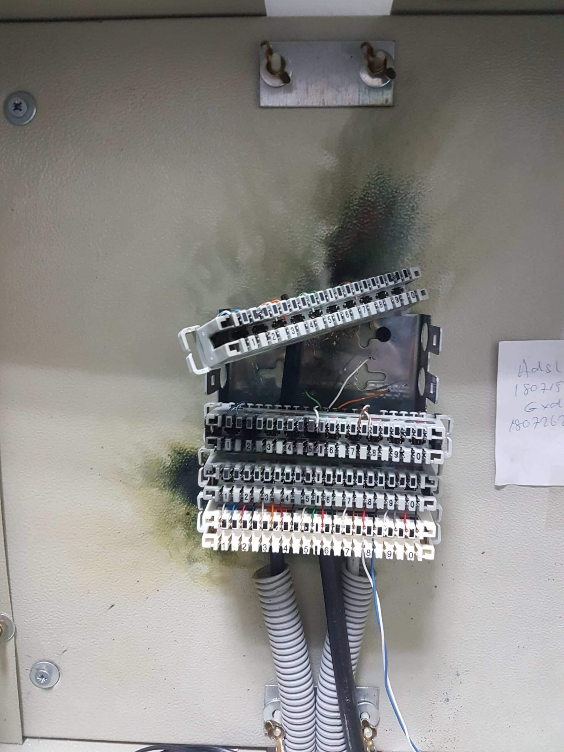 devices damaged by lightning