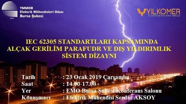 IEC 62305 Standartları Kapsamında Alçak Gerilim Parafudr ve Dış Yıldırımlık Sistem Dizaynı