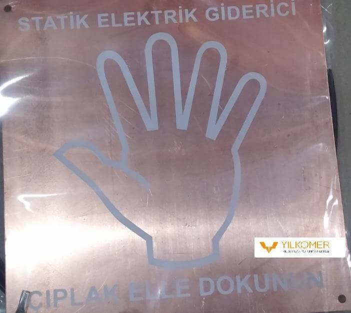 STATİK TOPRAKLAMA LEVHASI 