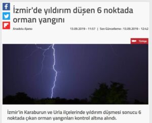 İzmir'e Yıldırım Dülmesi