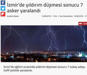 İzmir'e Yıldırım Dülmesi