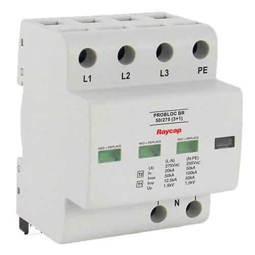 Raycap AC Section Type 1+2 Probloc 50 Series