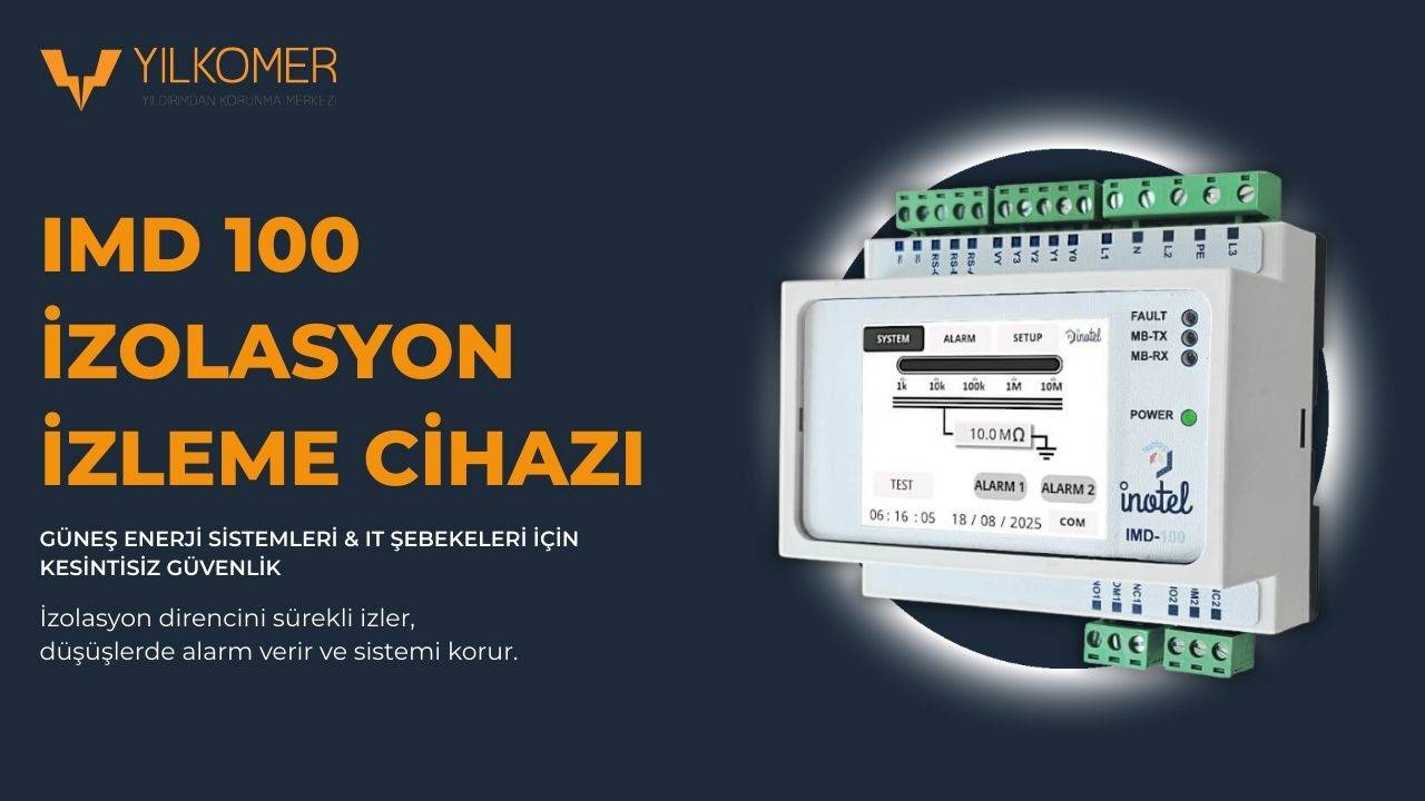 IMD 100 İZOLASYON İZLEME CİHAZI